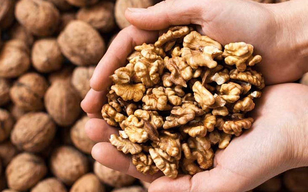 نحوه خشک کردن گردو