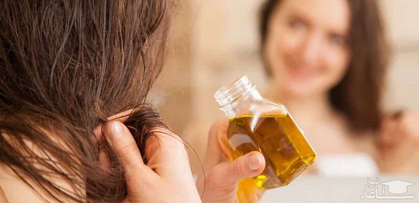 روغن بادام تلخ حفظ سلامت مو